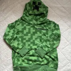 Minecraft クリーパー柄 パーカー 130cm