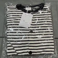 新品　CHERIER　シェリール　130　ボーダーカーディガン