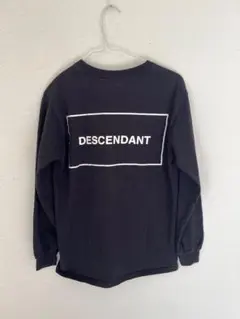 DESCENDANT ブラック ロングスリーブカットソーのサムネイル