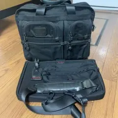 TUMI ALPHA ビジネスバッグ PCケース ポーチ ショルダー タグ付