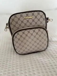 モノグラム ショルダーバッグ 未使用 ベージュ
