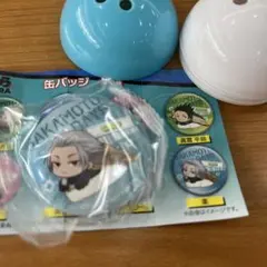 楽 SAKAMOTODAYS くら寿司 びっくらぽん 缶バッジ