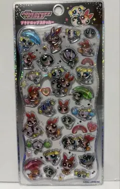【正規品】プチドロップステッカー　パワーパフガールズ
