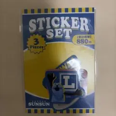 PUPPET SUNSUN ステッカー 3枚セット