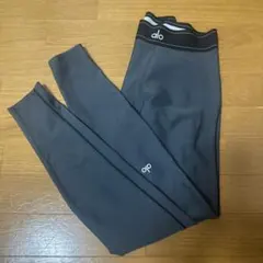 正規品】alo ハイウエスト クラシック スターラップ レギンス ブラック