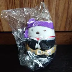 すみっコぐらし　歌舞伎　しろくま　ぬいぐるみボールチェーン