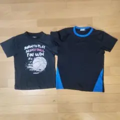 バスケットボール Tシャツ 2枚セット 左側140cm 右側160cm