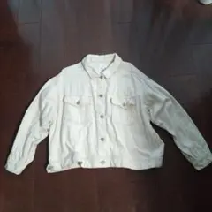 アズノゥアズ　デニムジャケット　アイボリー