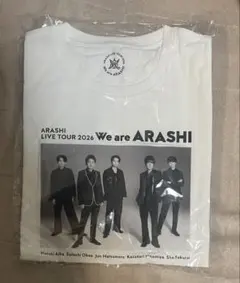 嵐 Tシャツ We are ARASHI LIVE TOUR 2026 - メルカリ