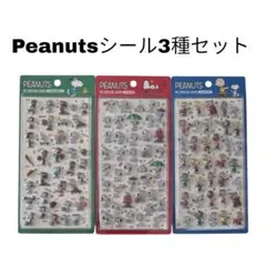【韓国】PEANUTS 3Dステッカー 3シートセット ボンボンドロップシール