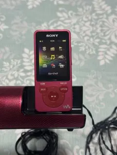 SONY Walkman 本体 スピーカーセット ピンクのサムネイル