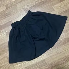 GLOBALWORK XXL 黒 フレアスカート