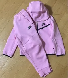 NIKE Tech Fleece セットアップキッズ ピンク