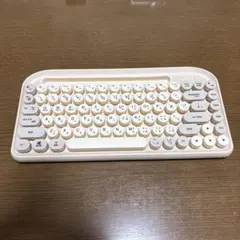 3coins 丸型ワイヤレスキーボード