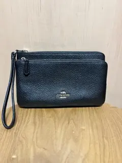 コーチ　ダブルジップ　リストレット