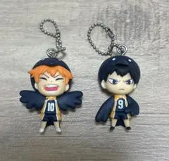 ハイキュー　着ぐるみマスコット 日向&影山 烏野 変人コンビ ガチャガチャ