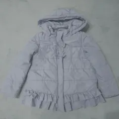 SLAP SLIP 中綿 コート 120cm フリル リボン アウター