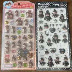 モンチッチ　うるちゅる　16type　正規品　シール　2枚セット