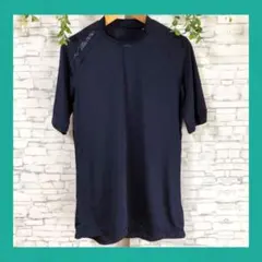 MIZUNO◆ミズノ（S)　アンダーTシャツ　半袖　紺　スポーツ　薄手　速乾
