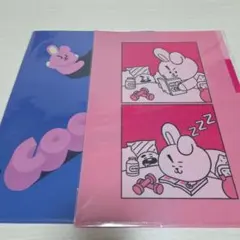 BT21 COOKY クリアファイル 2枚セットのサムネイル