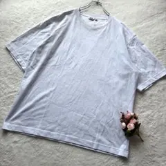 UNIQLO◇大きいサイズ◇エアリズムコットンオーバーサイズTシャツ　XXL　白