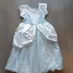 ディズニープリンセス風水色ドレス