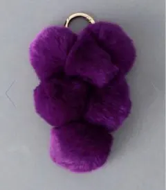 ファー キーホルダー