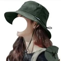 新品✨️サファリハット ウォータープルーフ UVカット 完全遮光 ワイヤー入り
