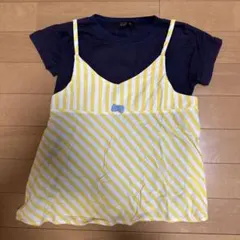 ストライプキャミソールTシャツ130cmのサムネイル