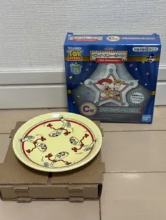 【美品】トイ・ストーリー 一番くじ 25周年 プレート2枚セット