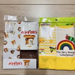 4枚★お食事エプロン　スタイ　パンどろぼう　はらぺこあおむし　絵本　キャラ　28