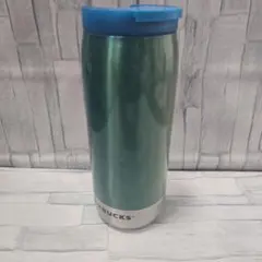 新品未使用スタバカンシェイプスステンレスボトルパーティカルグラデーション