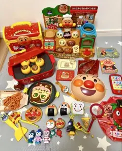 アンパンマン おもちゃ セット（ジャムおじさんのやきたてパン工場等）
