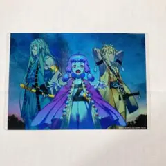 【刀剣乱舞】千代金丸＆北谷菜切＆治金丸　六周年記念祝画クリアポストカード　星