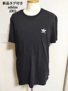 新品タグ付 アディダススケートボーディング Tシャツ 黒 2XO ビッグサイズのサムネイル