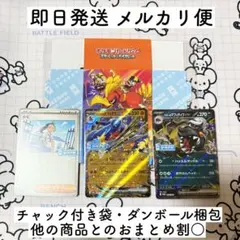 熱風のアリーナ シールド戦 プロモカード ガブリアスex マフィティフex 4点