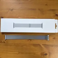 【アップル純正】Apple Watch ミラネーゼループ　シルバー　44mm