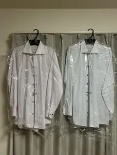 MALE & CO. 長袖ワイシャツ 2枚セット