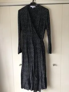 INES DE LA FRESSANGE UNIQLO星柄ラップワンピース Ｍ
