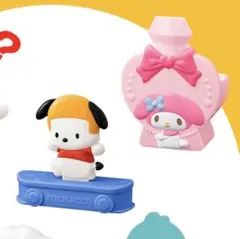 快樂兒童餐 三麗鷗 帕恰狗 美樂蒂 香水造型筆筒