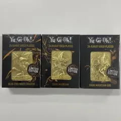 遊戯王 三幻神 金メッキ 24k 限定5000個 オベリスク オシリス ラー