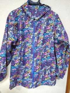 花柄農作業用ヤッケセット