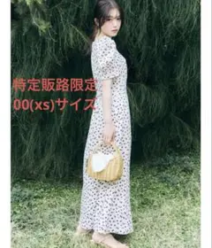 SNIDEL チェリー柄 パフスリーブワンピース 1 新品 - メルカリ