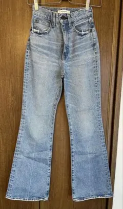 ブーツカットデニム・フレアデニム・ライトブルー