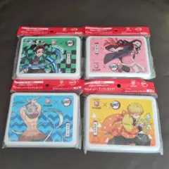 新品☆鬼滅の刃　折りたたみ式ランチボックス　4点セット