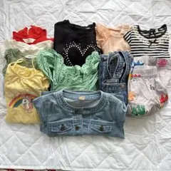 H&M他 女の子 まとめ売り 120 130 春夏 Tシャツ 11点+ Kids