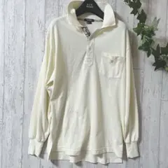 BURBERRY LONDON 長袖ポロシャツ ノバチェック M