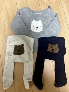 ベビー服セット クマポケット 95cm未満