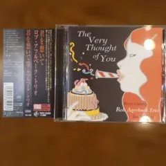 【帯付美品】Rob Agerbeek Trio/The Very Thoug …