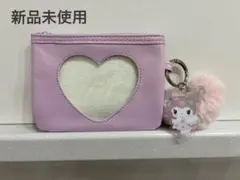 サンリオ　クロミ　夢みるエンジェルスイング　ハート窓付きポーチ